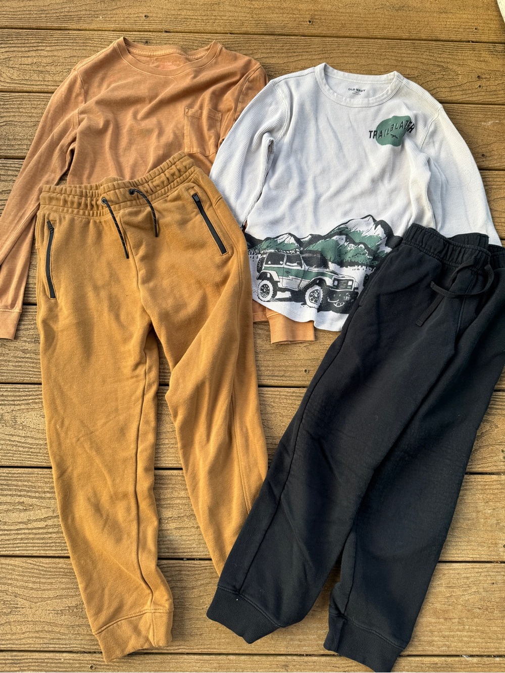 Kids two long sleeves Set and pants